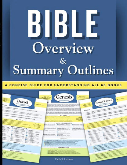 Bible Overview & Summary Outlines