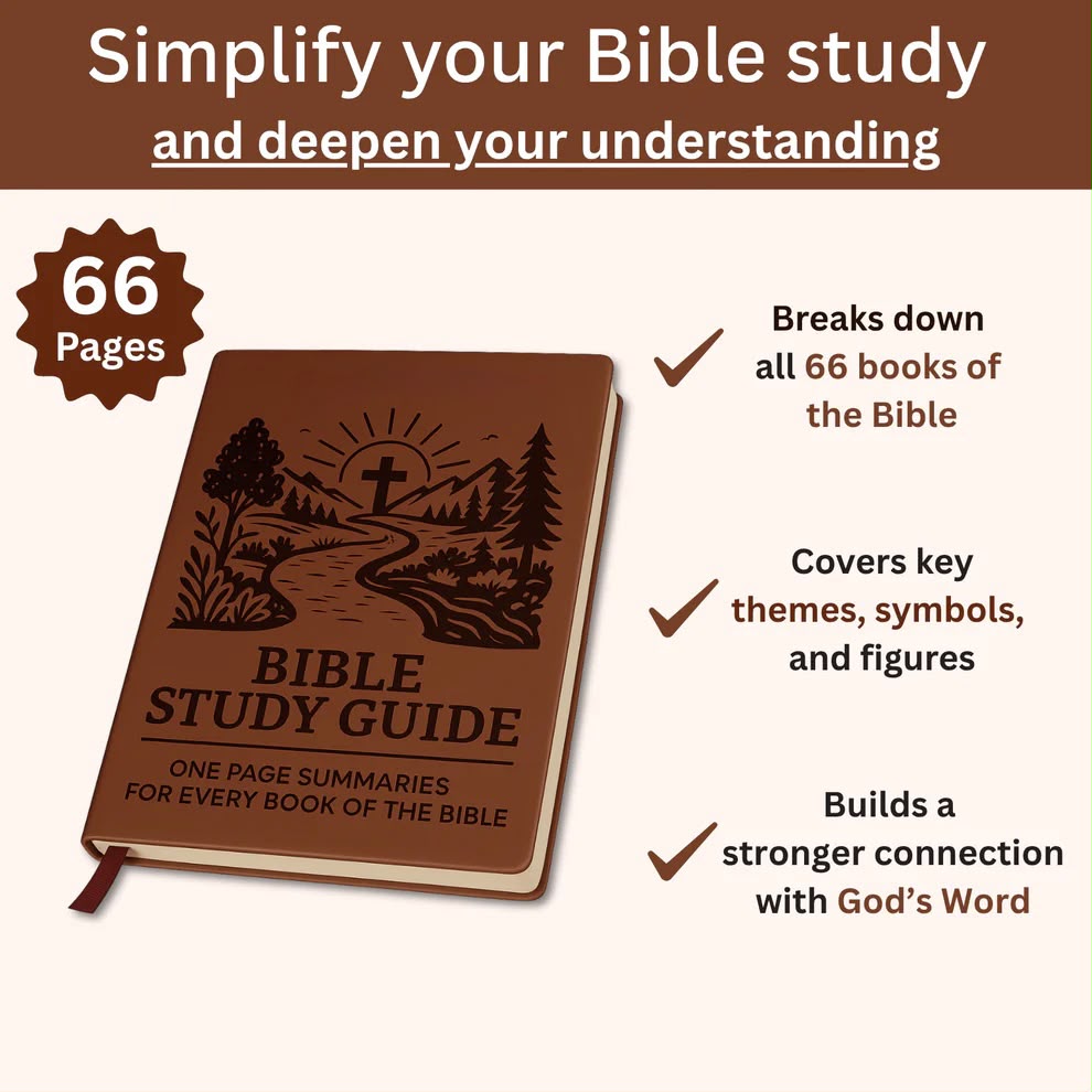 66-Page Bible Study Guide
