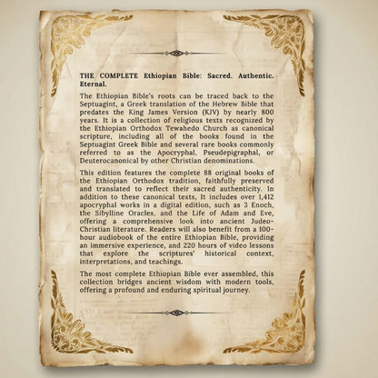 The Most Complete Ethiopian Bible