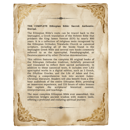 The Most Complete Ethiopian Bible